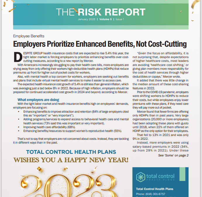 The Risk Report – January 2023