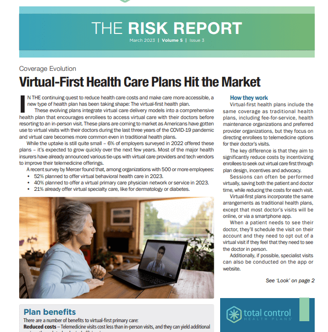 The Risk Report – March 2023