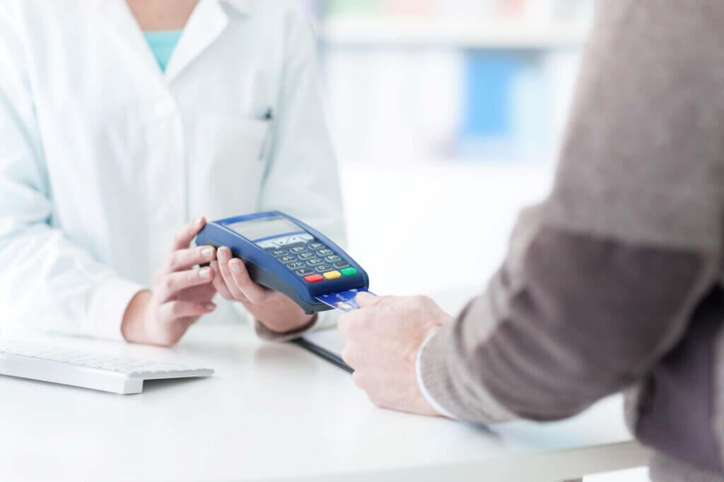 person paying for medical appt